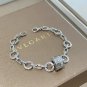 Dainty Faux Pearl Link Chain Bracelet Wedding Party Gift (581)
