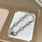 Dainty Faux Pearl Link Chain Bracelet Wedding Party Gift (581)