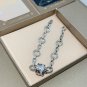 Dainty Faux Pearl Link Chain Bracelet Wedding Party Gift (581)
