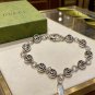 Dainty Faux Pearl Link Chain Bracelet Wedding Party Gift (583)