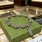 Dainty Faux Pearl Link Chain Bracelet Wedding Party Gift (583)