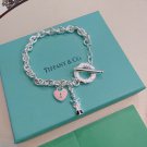 Dainty Faux Pearl Link Chain Bracelet Wedding Party Gift (587)