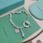 Dainty Faux Pearl Link Chain Bracelet Wedding Party Gift (587)