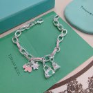 Dainty Faux Pearl Link Chain Bracelet Wedding Party Gift (588)