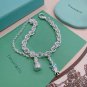 Dainty Faux Pearl Link Chain Bracelet Wedding Party Gift (589)