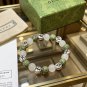 Dainty Faux Pearl Link Chain Bracelet Wedding Party Gift (628)