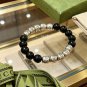 Dainty Faux Pearl Link Chain Bracelet Wedding Party Gift (629)