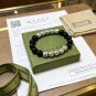 Dainty Faux Pearl Link Chain Bracelet Wedding Party Gift (629)