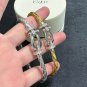 Dainty Faux Pearl Link Chain Bracelet Wedding Party Gift (635)