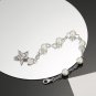 Dainty Faux Pearl Link Chain Bracelet Wedding Party Gift (647)