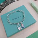 Dainty Faux Pearl Link Chain Bracelet Wedding Party Gift (650)