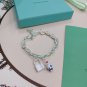 Dainty Faux Pearl Link Chain Bracelet Wedding Party Gift (650)
