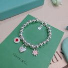 Dainty Faux Pearl Link Chain Bracelet Wedding Party Gift (651)