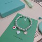 Dainty Faux Pearl Link Chain Bracelet Wedding Party Gift (651)
