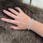 Dainty Faux Pearl Link Chain Bracelet Wedding Party Gift (651)