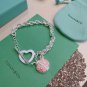 Dainty Faux Pearl Link Chain Bracelet Wedding Party Gift (652)