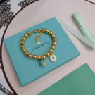 Dainty Faux Pearl Link Chain Bracelet Wedding Party Gift (653)