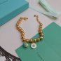 Dainty Faux Pearl Link Chain Bracelet Wedding Party Gift (653)