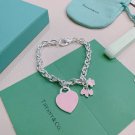 Dainty Faux Pearl Link Chain Bracelet Wedding Party Gift (654)