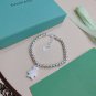 Dainty Faux Pearl Link Chain Bracelet Wedding Party Gift (656)