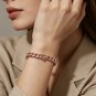 Dainty Faux Pearl Link Chain Bracelet Wedding Party Gift (659)