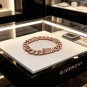 Dainty Faux Pearl Link Chain Bracelet Wedding Party Gift (659)