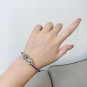 Dainty Faux Pearl Link Chain Bracelet Wedding Party Gift (660)