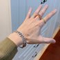 Dainty Faux Pearl Link Chain Bracelet Wedding Party Gift (668)