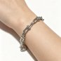 Dainty Faux Pearl Link Chain Bracelet Wedding Party Gift (679)