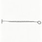 Dainty Faux Pearl Link Chain Bracelet Wedding Party Gift (681)