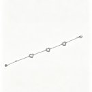 Dainty Faux Pearl Link Chain Bracelet Wedding Party Gift (683)