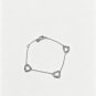 Dainty Faux Pearl Link Chain Bracelet Wedding Party Gift (683)