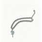 Dainty Faux Pearl Link Chain Bracelet Wedding Party Gift (684)