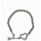 Dainty Faux Pearl Link Chain Bracelet Wedding Party Gift (685)