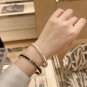 Dainty Faux Pearl Link Chain Bracelet Wedding Party Gift (687)