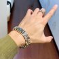 Dainty Faux Pearl Link Chain Bracelet Wedding Party Gift (691)