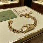 Dainty Faux Pearl Link Chain Bracelet Wedding Party Gift (692)