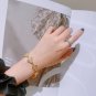 Dainty Faux Pearl Link Chain Bracelet Wedding Party Gift (693)