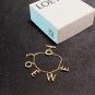 Dainty Faux Pearl Link Chain Bracelet Wedding Party Gift (696)