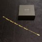 Dainty Faux Pearl Link Chain Bracelet Wedding Party Gift (699)