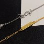 Dainty Faux Pearl Link Chain Bracelet Wedding Party Gift (700)