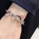 Dainty Faux Pearl Link Chain Bracelet Wedding Party Gift (701)