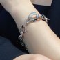 Dainty Faux Pearl Link Chain Bracelet Wedding Party Gift (701)