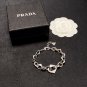 Dainty Faux Pearl Link Chain Bracelet Wedding Party Gift (701)