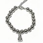 Dainty Faux Pearl Link Chain Bracelet Wedding Party Gift (704)