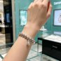 Dainty Faux Pearl Link Chain Bracelet Wedding Party Gift (704)