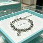 Dainty Faux Pearl Link Chain Bracelet Wedding Party Gift (704)
