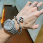 Dainty Faux Pearl Link Chain Bracelet Wedding Party Gift (710)