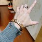 Dainty Faux Pearl Link Chain Bracelet Wedding Party Gift (714)