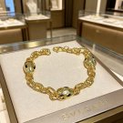 Dainty Faux Pearl Link Chain Bracelet Wedding Party Gift (715)